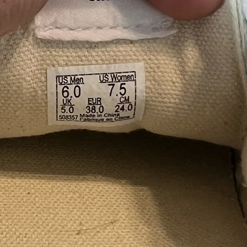 Van sport‎ denim low mens size 6